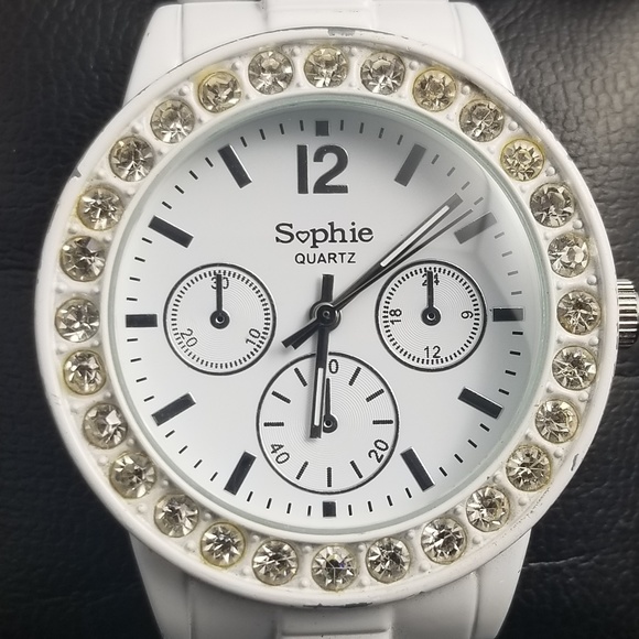 SOPHIE QUARTZ WHITE WATCH - Picture 2 of 7